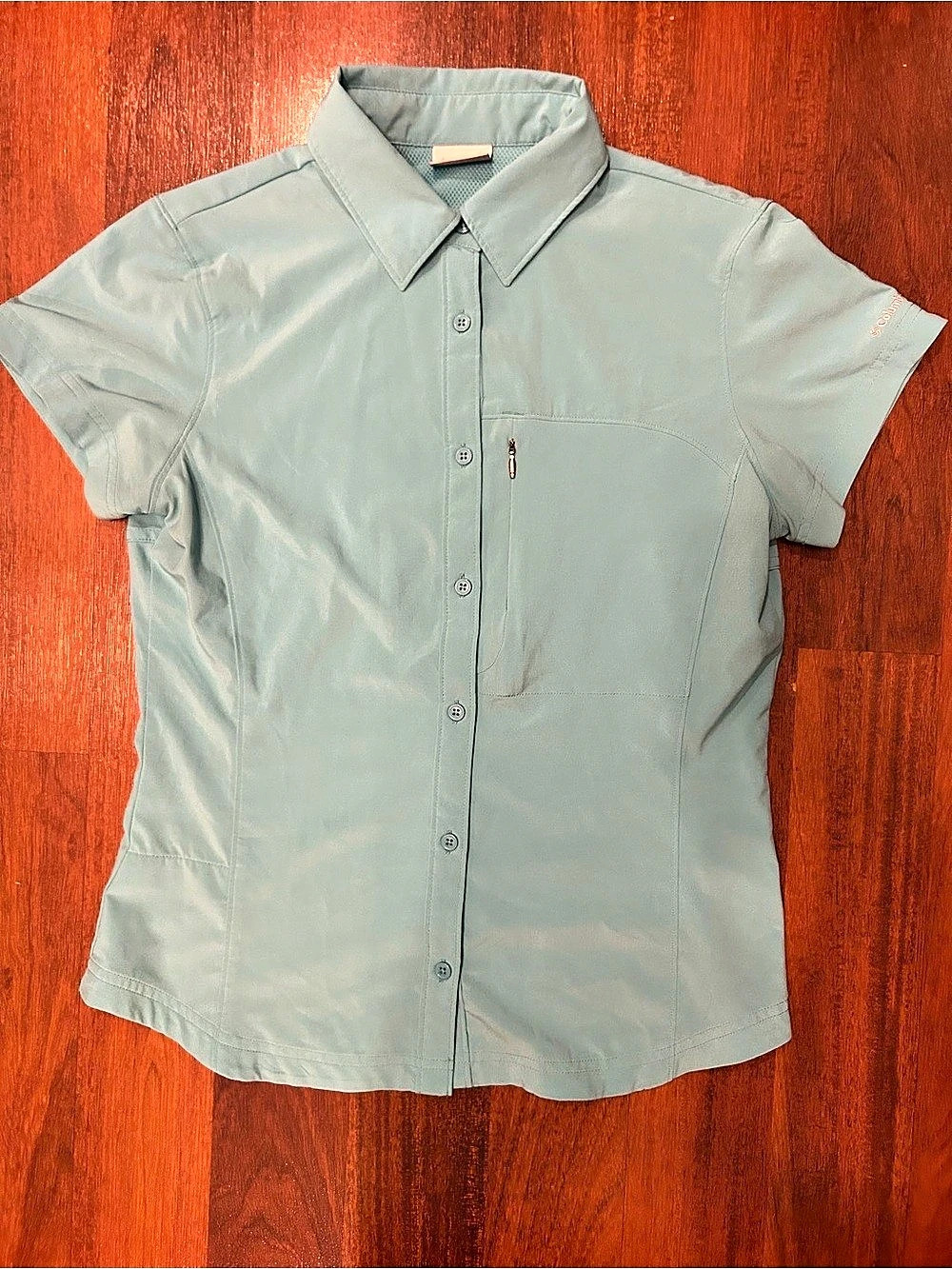 Columbia Silver Ridge Lite Short Sleeve Shirt Blue